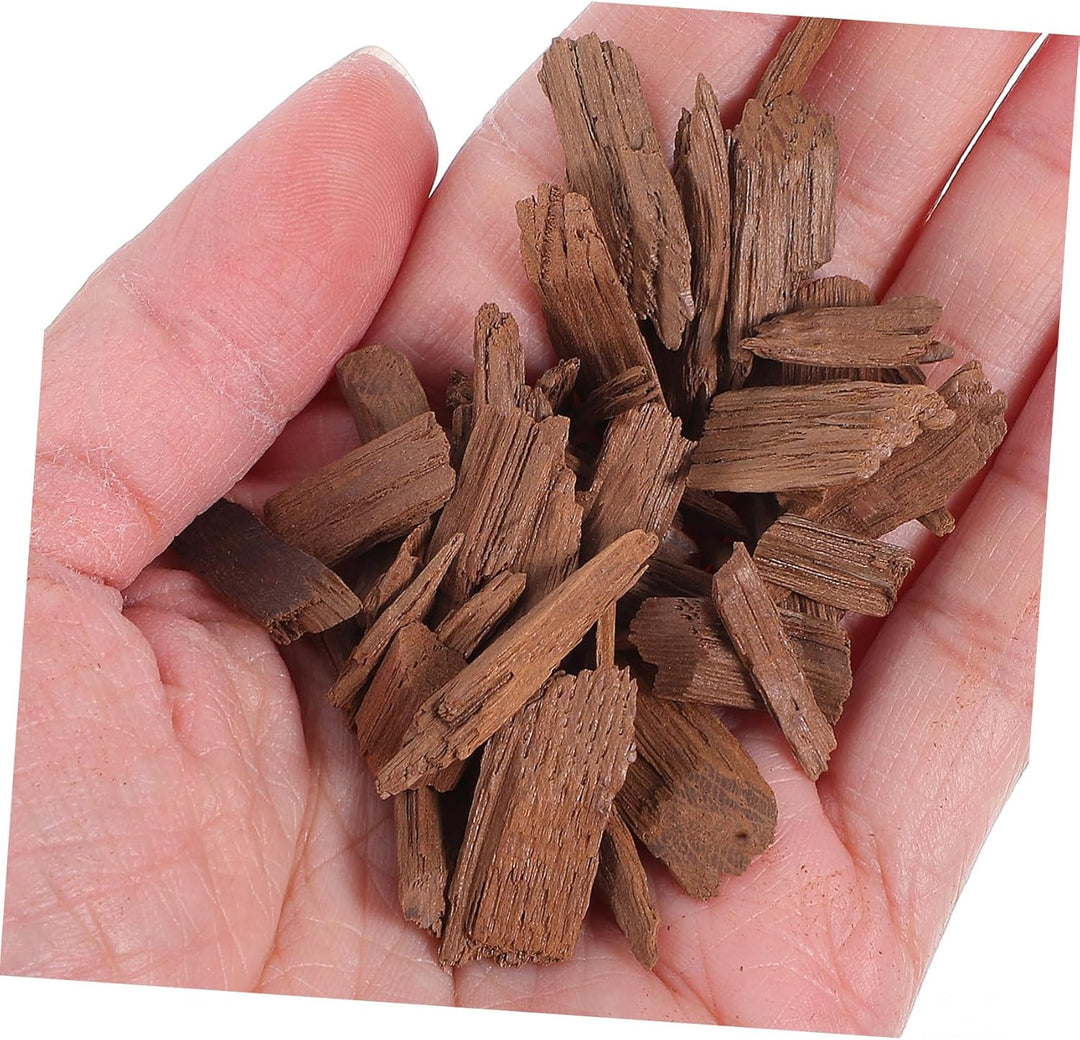 Eichenholzchips Französische Eiche Leicht Geröstet 100g BBQ Grillchips Räucherholz Für Wein Und Whis