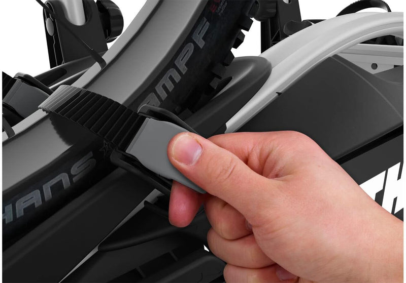 Thule 924001 VelcoCompact für 2 Fahrräder, für E-Bikes geeignet, Fahrradträger für die Anhängerkuppl