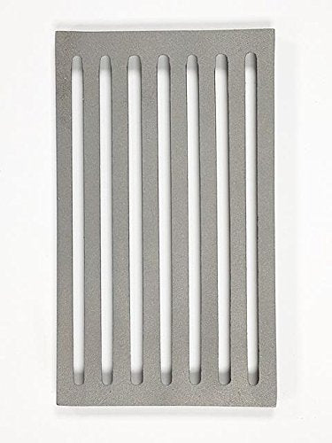 Leda Ascherost 24x14cm + 1 Stück gratis Rotthues Feuerzeug, 24x14cm