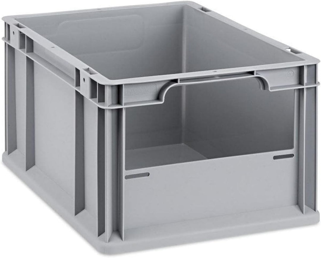 SuperSparSet 8x Eurobox NextGen Insight | HxBxT 22x30x40cm | 20 Liter | Front offen | Eurobehälter,
