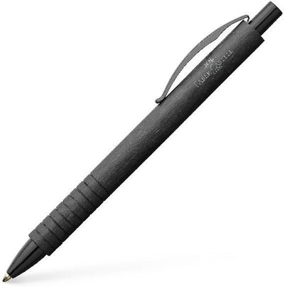 Faber-Castell 148427 - Kugelschreiber Essentio, Aluminium Schwarz schwarz Kugelschreiber, schwarz Ku