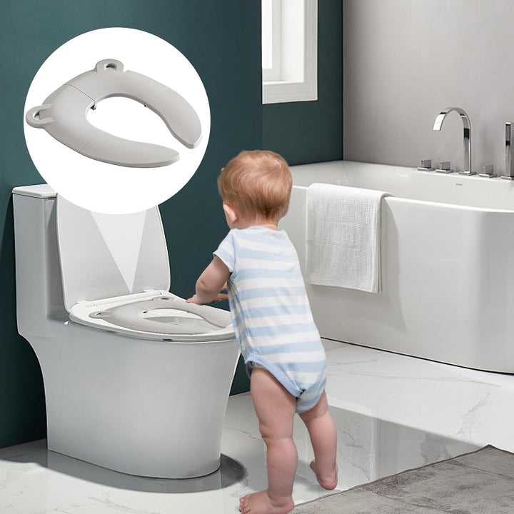 Klapptoilettensitz, faltbarer Töpfchensitz | Tierform nicht rutsches tragbares Toilettensitzpolster