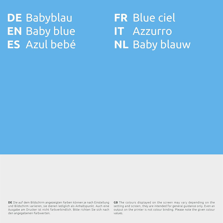 linie zwo ®, 1000 Stück Einlassbänder/Securebänder Tyvek ® 19 x 254 mm, Babyblau, Babyblau