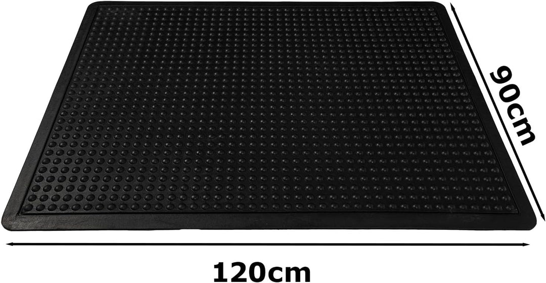 ANRO Anti-Ermüdungsmatte 90x120cm Arbeitsplatzmatte Ergonomische Stehmatte Gummimatte Noppen Bubble