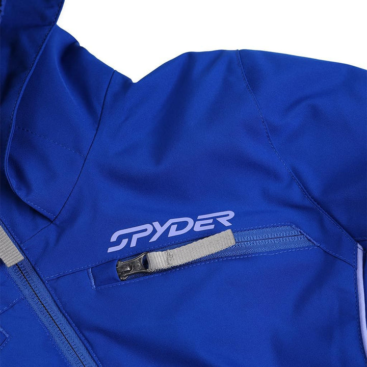 Spyder Mädchen Camille Jacket Skijacke, Electric Blue