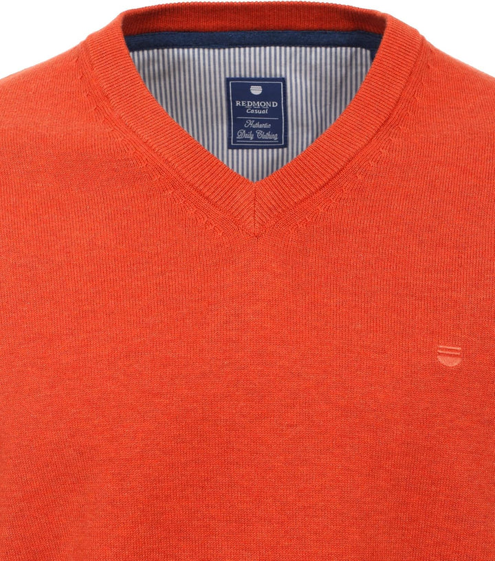 Redmond Pullover Uni M Orange (211), M Orange (211)