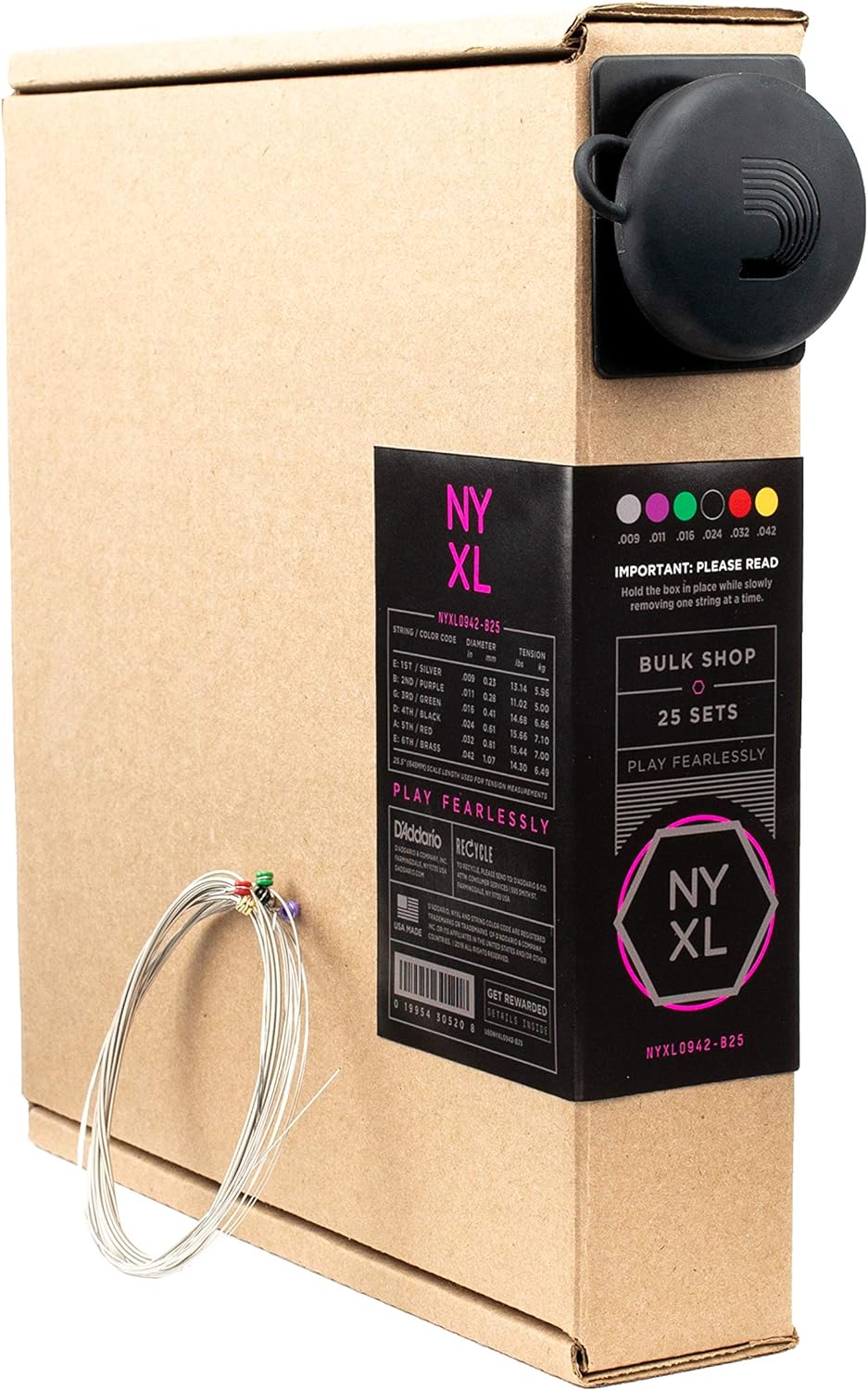D'Addario E Gitarren Saiten | Gitarrensaiten E Gitarre | Premium Saiten E-Gitarre | DER BELIEBTESTEN