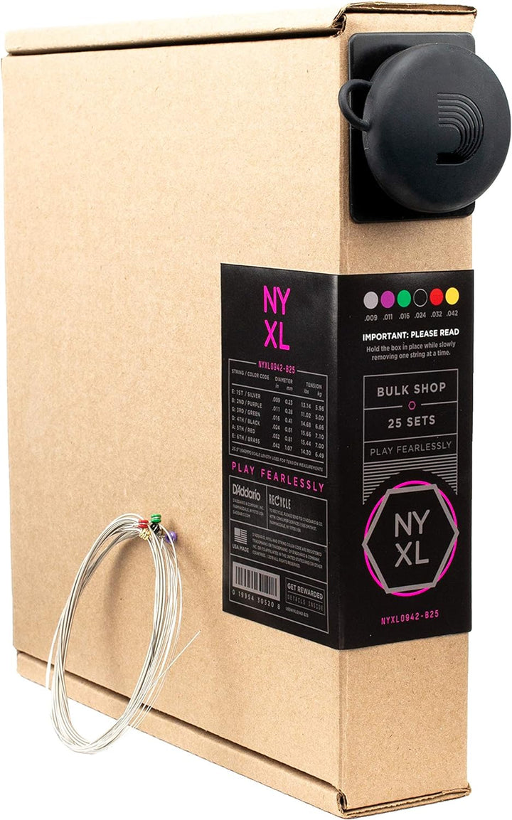 D'Addario E Gitarren Saiten | Gitarrensaiten E Gitarre | Premium Saiten E-Gitarre | DER BELIEBTESTEN