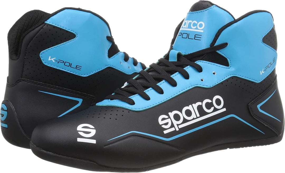Sparco KART SHOES K-POLE GR. 36 EU Schwarz, 36 EU Schwarz