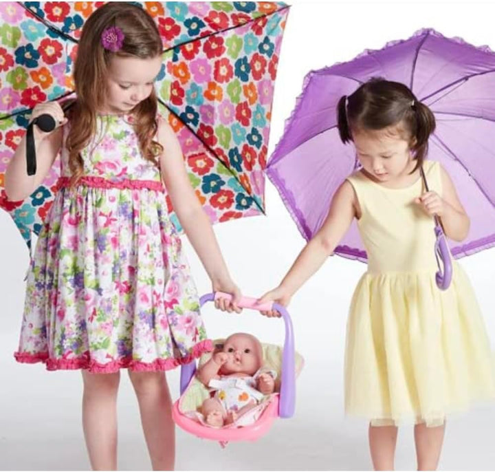 JC Toys - Zubehör für Babypuppen, rosa, violett (81407), Modelle
