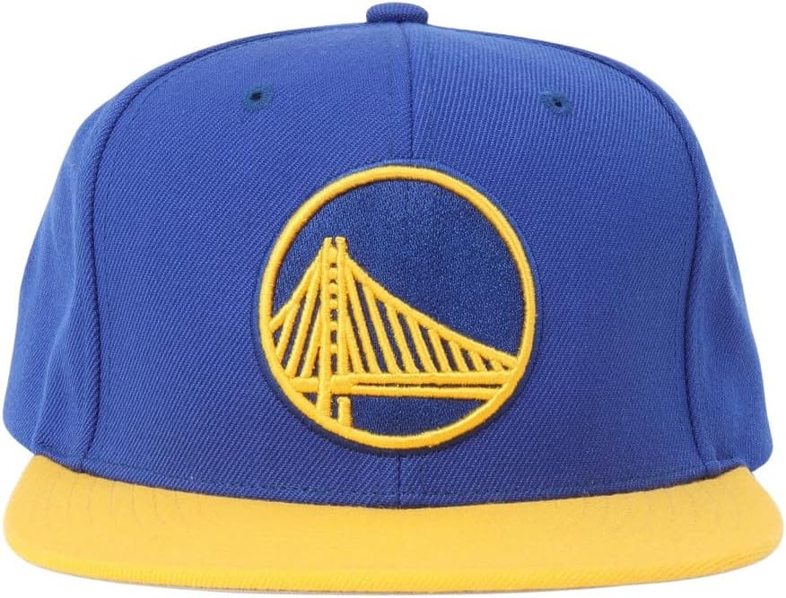 Mitchell & Ness Team 2 Tone 2.0 Snapback Cap Golden State Warriors royal/Yellow