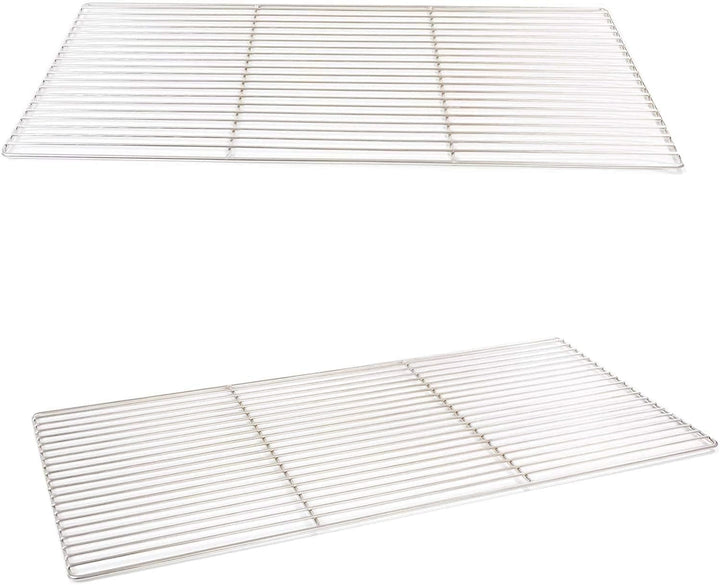HDmirrorR Grillrost 60 x 40 cm aus Edelstahl rostfrei und elektropoliert