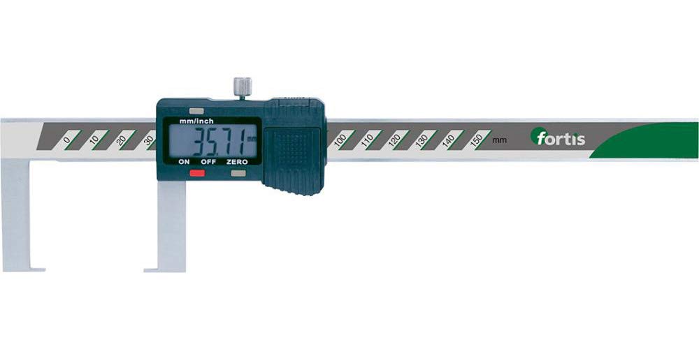 Fortis Messschieber Nuten digital 150/0,01mm