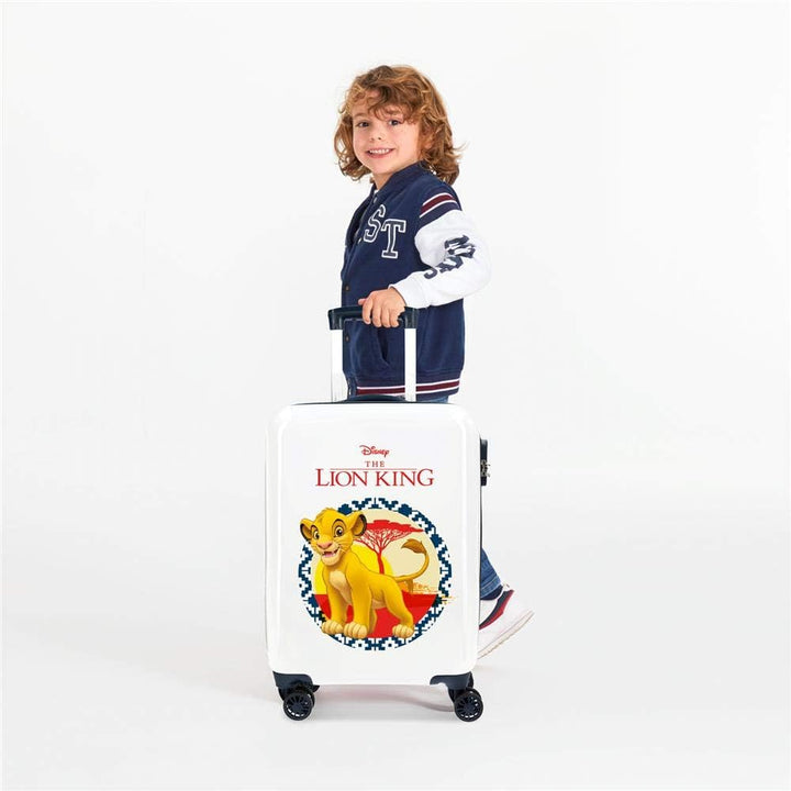 Disney The Lion King Kabinenkoffer Blau 37x55x20 cms Hartschalen ABS Kombinationsschloss 34L 2,6Kgs