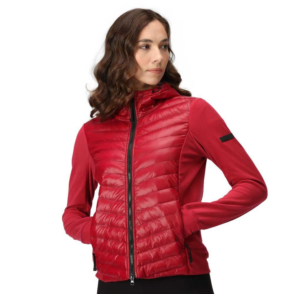 Regatta Damen Regatta Andreson Viii Hybridjacke für Damen Insulated Jacket 36 Rumba, Rot, Schwarz, 3