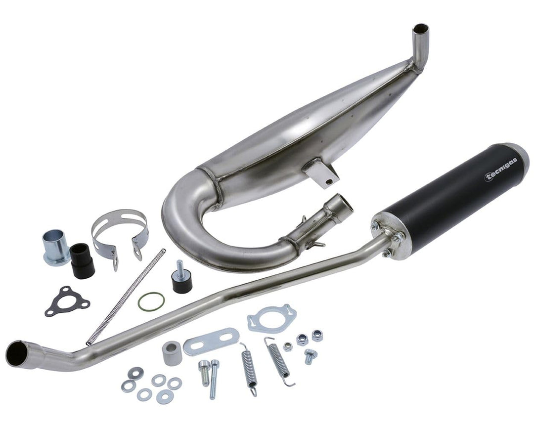 Tecnigas Auspuff Sportauspuff ENOX rostfrei für Derbi Senda DRD ab 2000 CE