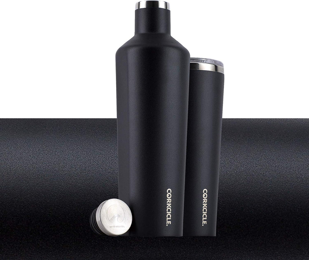 Corkcicle 2016MB Gloss Vinnebago Thermosflasche, Edelstahl, 16 Ounces, Matte Black Matte Black 473 m