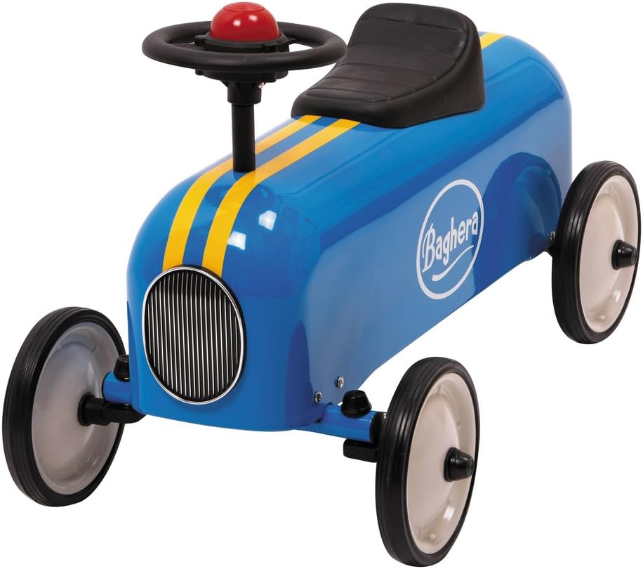 Baghera 803 - Rutscher Racer, blau, Metall, 57x35x40 cm, 1-3 Jahre, Rutschauto