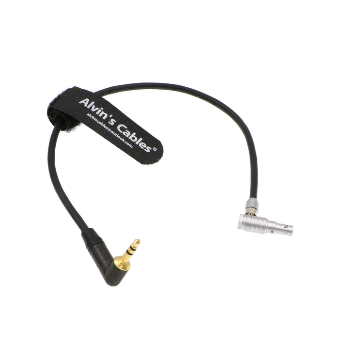 Alvin's Cables 5 Pin Rechtwinklig Stecker auf Rechtwinklig 3,5 mm TRS Audiokabel für ARRI Alexa Mini