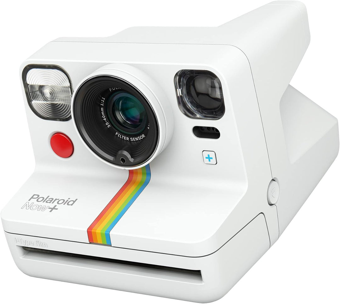Polaroid Now+ Sofortbildkamera i-Type – Weiss, Keine Filme Schwarz Keine Filme Kamera Kamera, Schwar