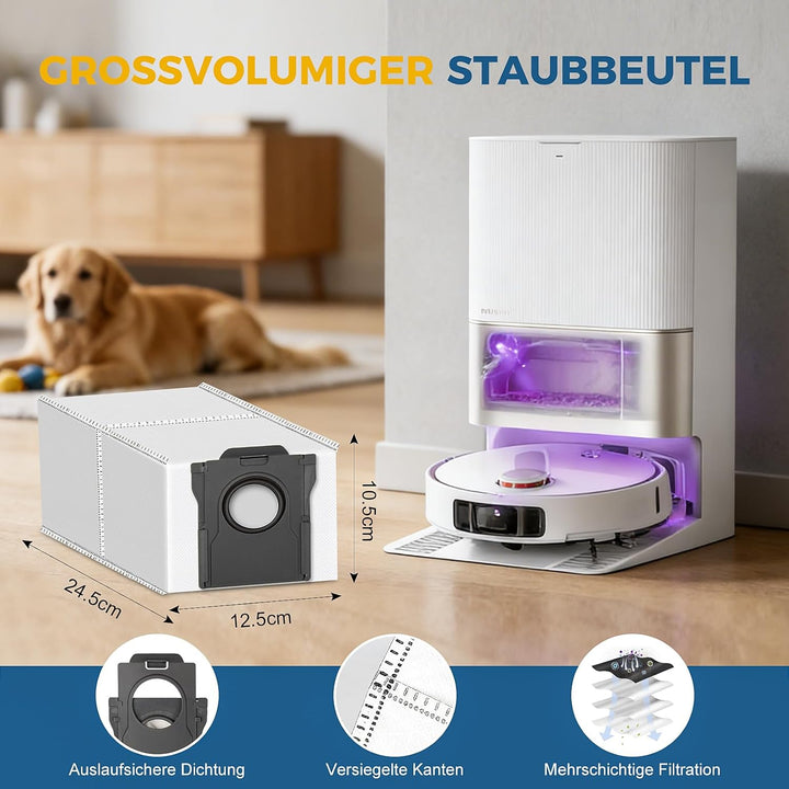Alloytool 28 Stück Zubehör für Dreame X50 Ultra Complete/L50 Pro Ultra/L40s Pro Ultra/Mova V50 Ultra
