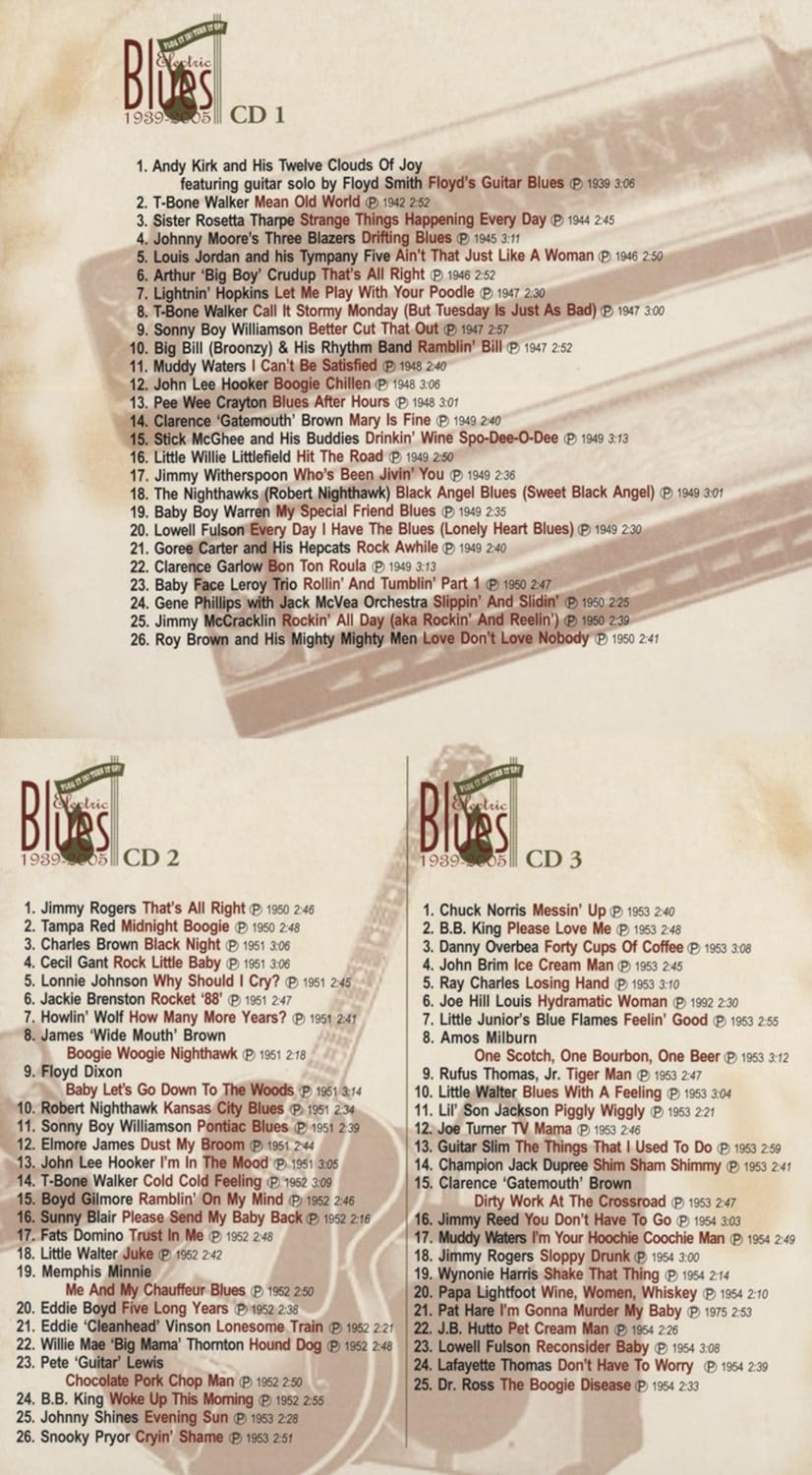 Plug It in! Turn It Up! Electric Blues-Part 1, Audio-CD