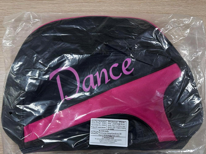 Damen Ballett Tanz Gym Sport Duffel Tasche Mädchen Tanztasche mit Schuhfach Übernachtung Kurze Reise