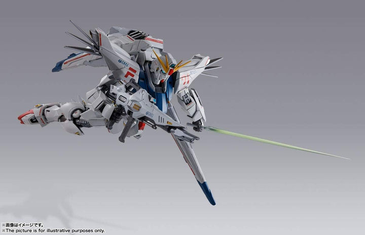 BANDAI - Metallbuild Gundam f91 Chronicle Weiss, 177000, Mehrfarbig, One Size