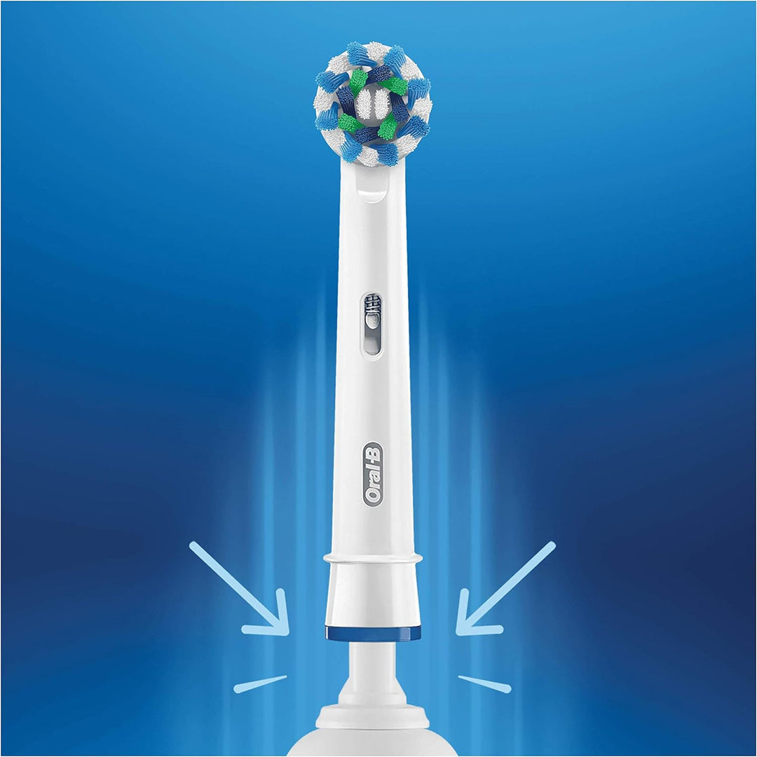 Braun Oral-B Crossaction 8er+2 Aufsteckbürsten/Aufsätze, Modell 2014 Braun 10er Pack, Braun 10er Pac
