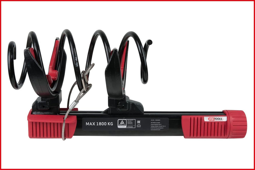 KS Tools 500.8625 Federspanner-Satz, 6-tlg, max. Belastung 1800kg