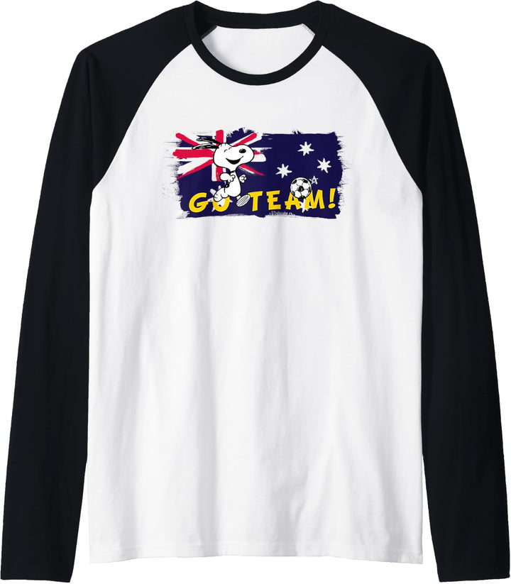 Peanuts Go Australien Raglan