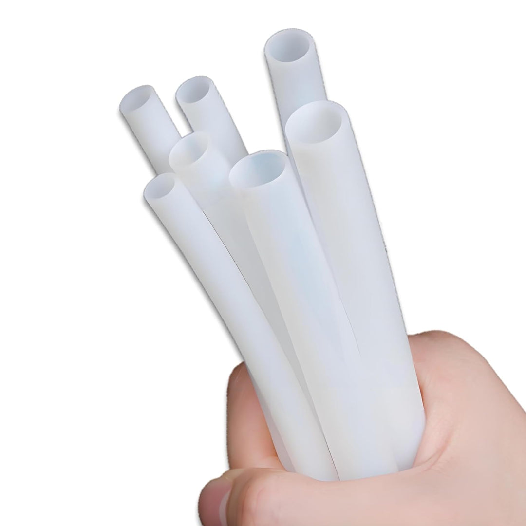 TEN-HIGH 5m PTFE Schlauch Transparenter Teflonschlauch, 5m *6 * 8 mm mm hitzebeständig ölbeständig L