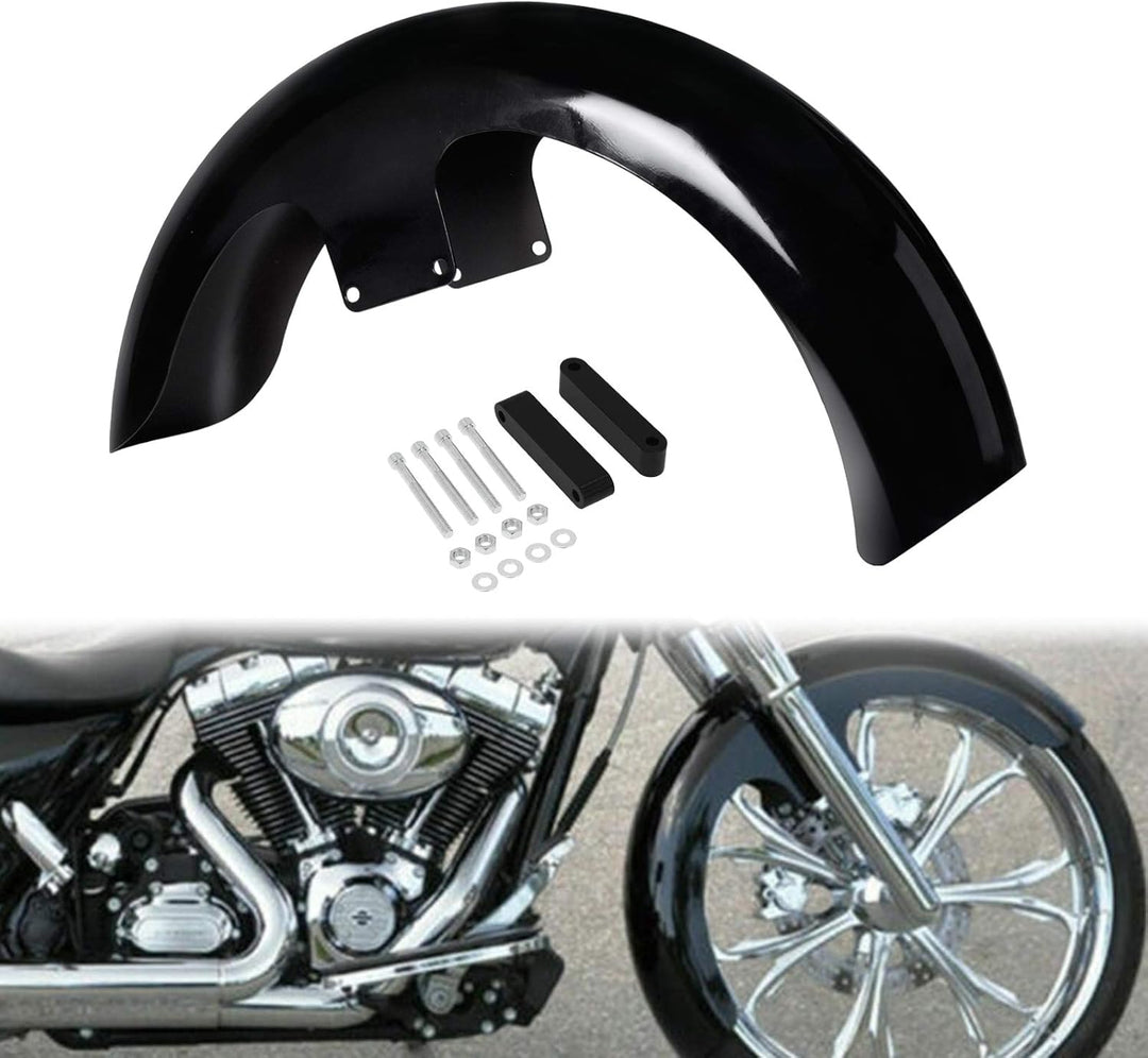 HDBUBALUS Motorrad-Schutzbleche vorne 21" 120 / XX R21 passend für Harley Bagger Touring Road King E