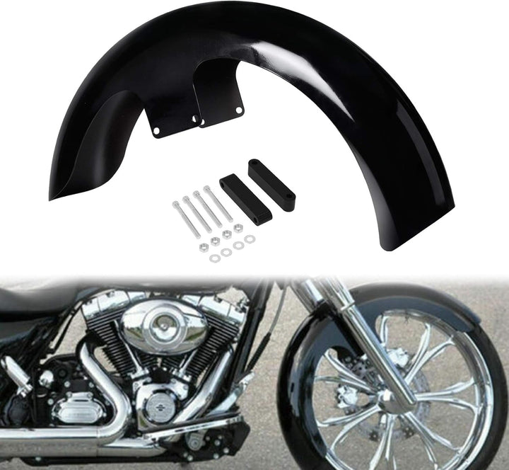 HDBUBALUS Motorrad-Schutzbleche vorne 21" 120 / XX R21 passend für Harley Bagger Touring Road King E