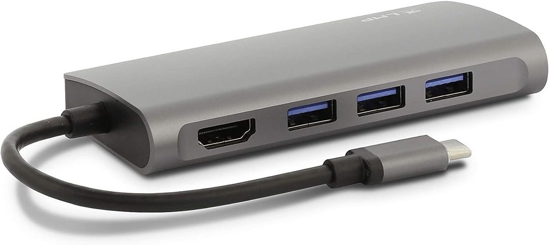 LMP 15954 USB-C Mini Dock - 8-Port USB-C Mini-Dock mit HDMI, USB 3.0, Ethernet, SD/MicroSD, USB-C