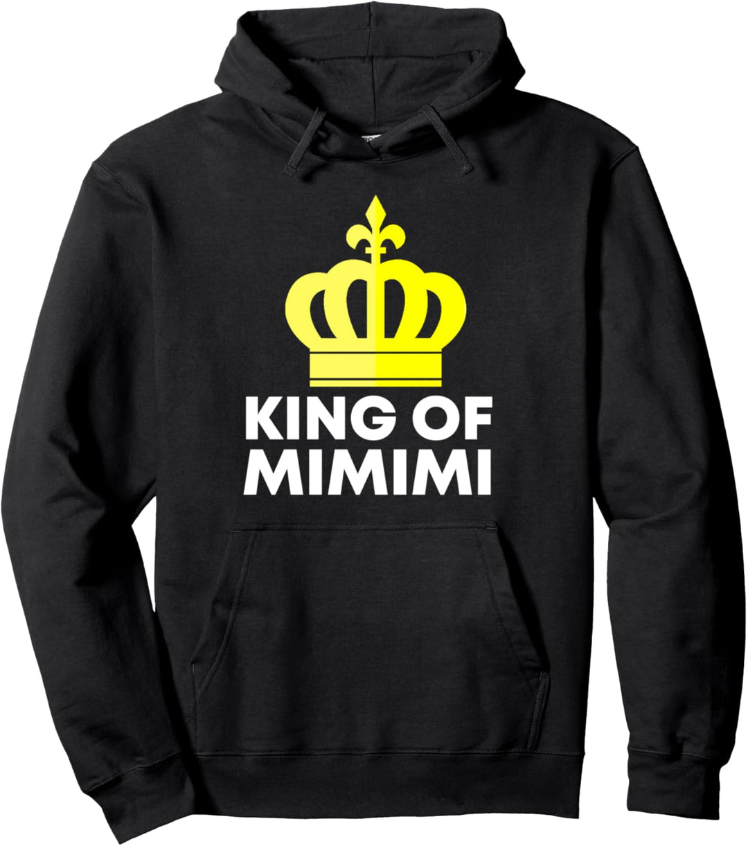 King Of Mimimi König Sarkastisches Statement Büro Spruch Pullover Hoodie