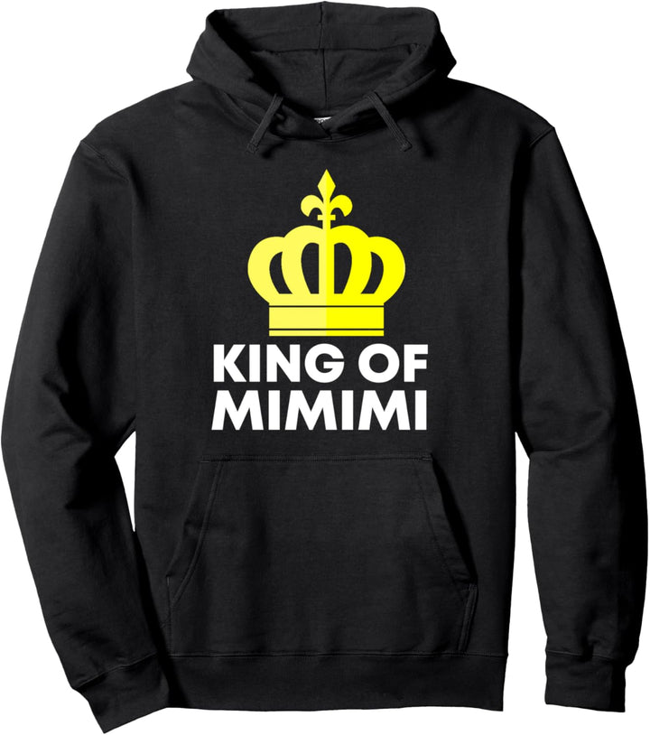 King Of Mimimi König Sarkastisches Statement Büro Spruch Pullover Hoodie