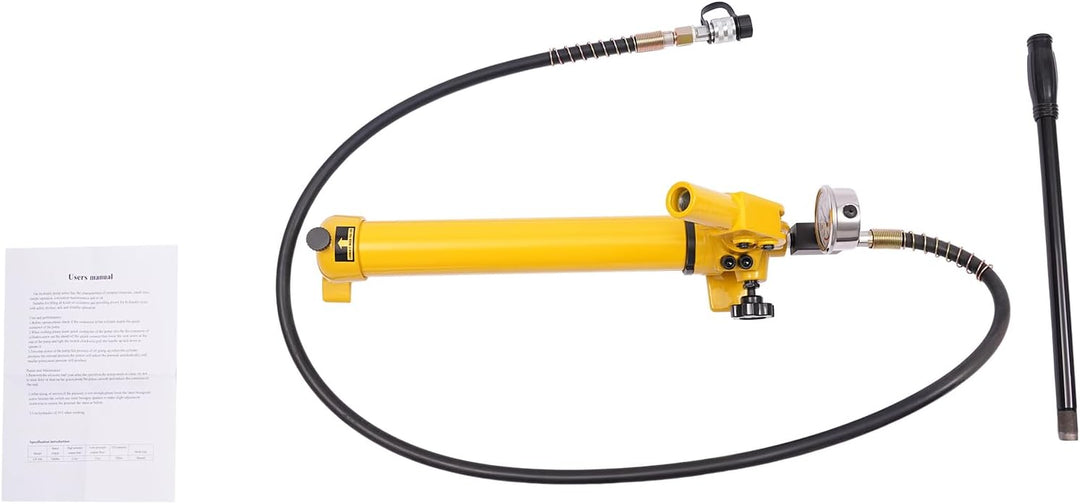 Typ CP-700 Manuelle Hydraulikpumpe mit einem Nenndruck von 700 bar Ausgestattet mit einem 1,9 m lang
