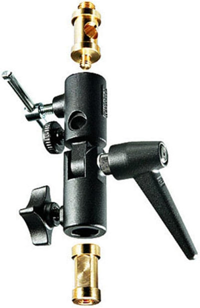 Manfrotto MA 026 Lite-Tite Schirmhalter schwarz Single, Single