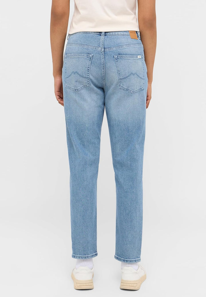 MUSTANG Damen Jeans Hose Crosby 25W / 32L Mittelblau 682, 25W / 32L Mittelblau 682