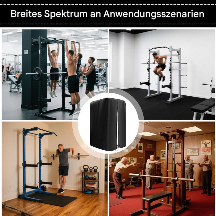 Pull Up Station Abdeckung - Trainings Kraftstation Abdeckung,Schutzhaube Für Fitnessgeräte Für Balko