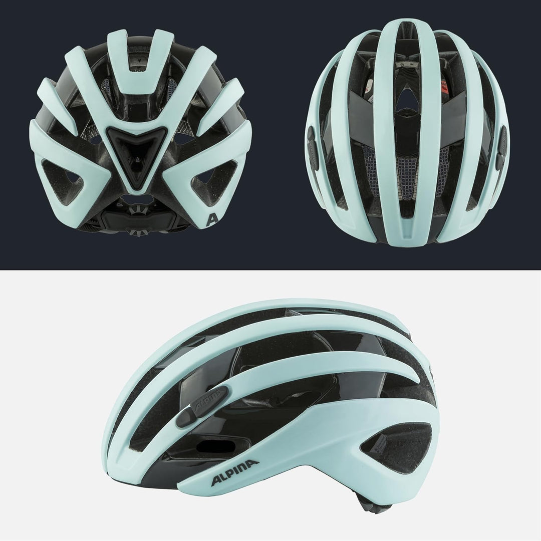 ALPINA Ravel Helm blau 51-56 cm, 51-56 cm