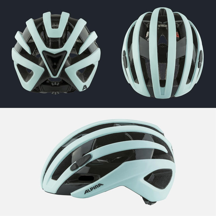 ALPINA Ravel Helm blau 51-56 cm, 51-56 cm