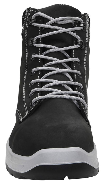 ELTEN Sicherheitsschuhe LILLY black Mid ESD S3, Damen, Lederschuh, robust, leicht, Schwarz, Stahlkap