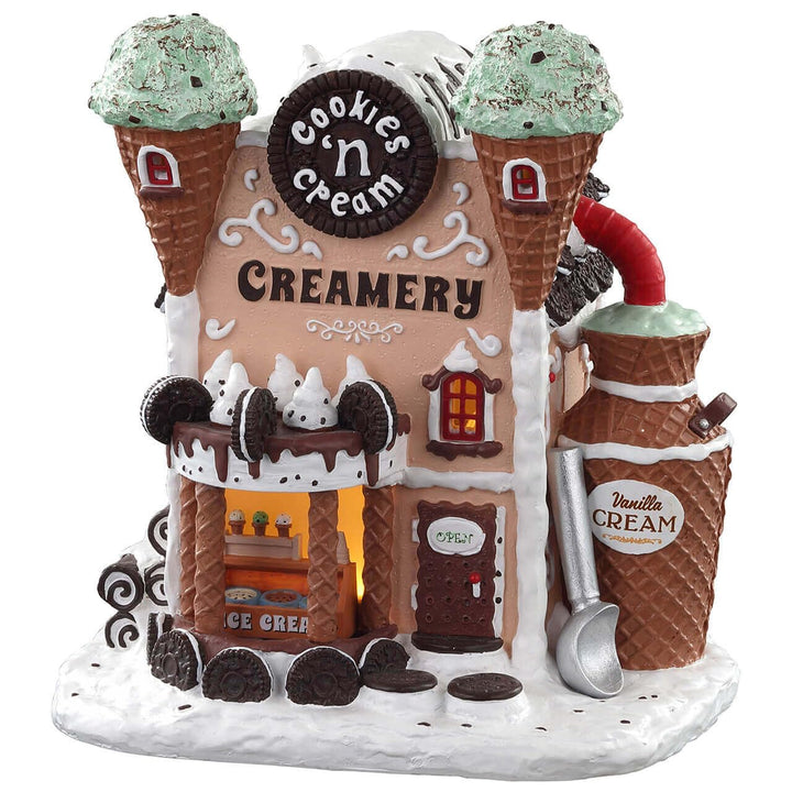 Lemax - Cookies 'n Cream Creamery, B/o (4.5v)