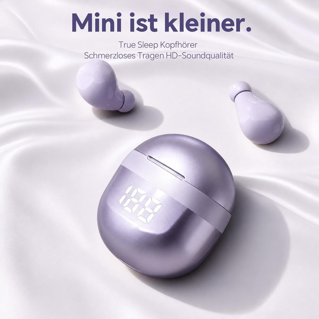 Mini unsichtbare Kopfhörer Bluetooth kabellos in Ear kleinste drahtlose schnurlose Ohrhörer Wireless