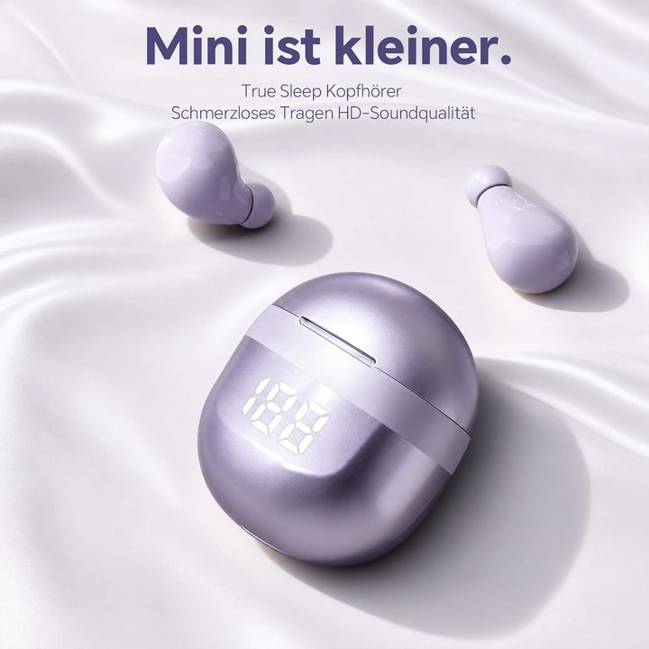 Mini unsichtbare Kopfhörer Bluetooth kabellos in Ear kleinste drahtlose schnurlose Ohrhörer Wireless