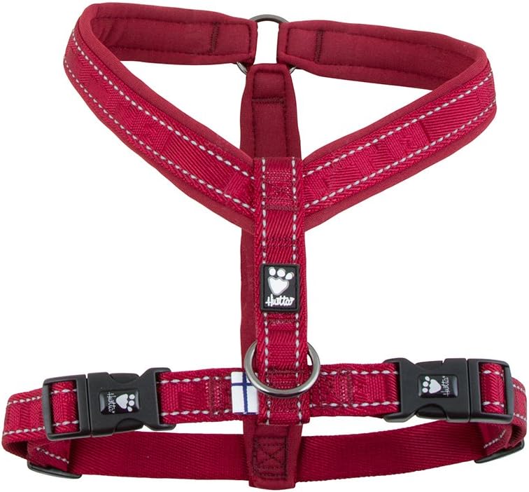 Hurtta Gepolstertes Hund-Geschirr, Y-Form Lingon 24-28", Lingon 24-28"