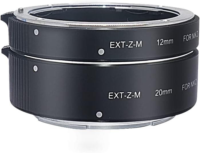 Mcoplus EXT-Z-M Autofokus Makro Zwischenringe, Extension Tube für Nikon Z Mount Z6 Z7 Z50 Mikro SLR
