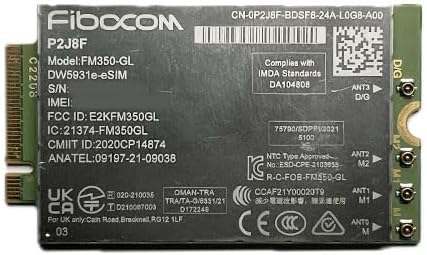 Fibocom FM350-GL 3G/4G/LTE/5G M.2 NGFF Modem
